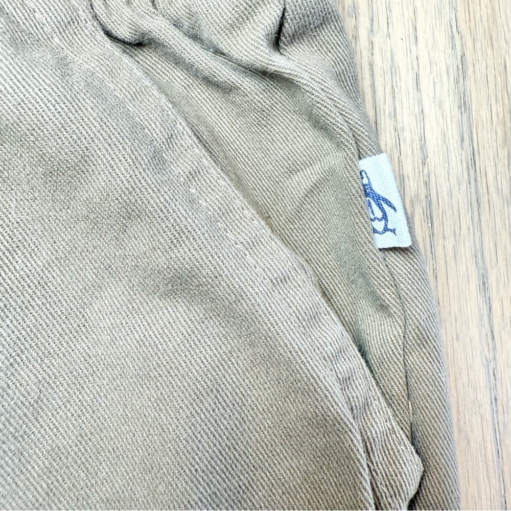 An Original Penguin Boys Khaki Elasticized Waist Jogger Pants with Pockets Sz 7Y - Picture 3 of 13